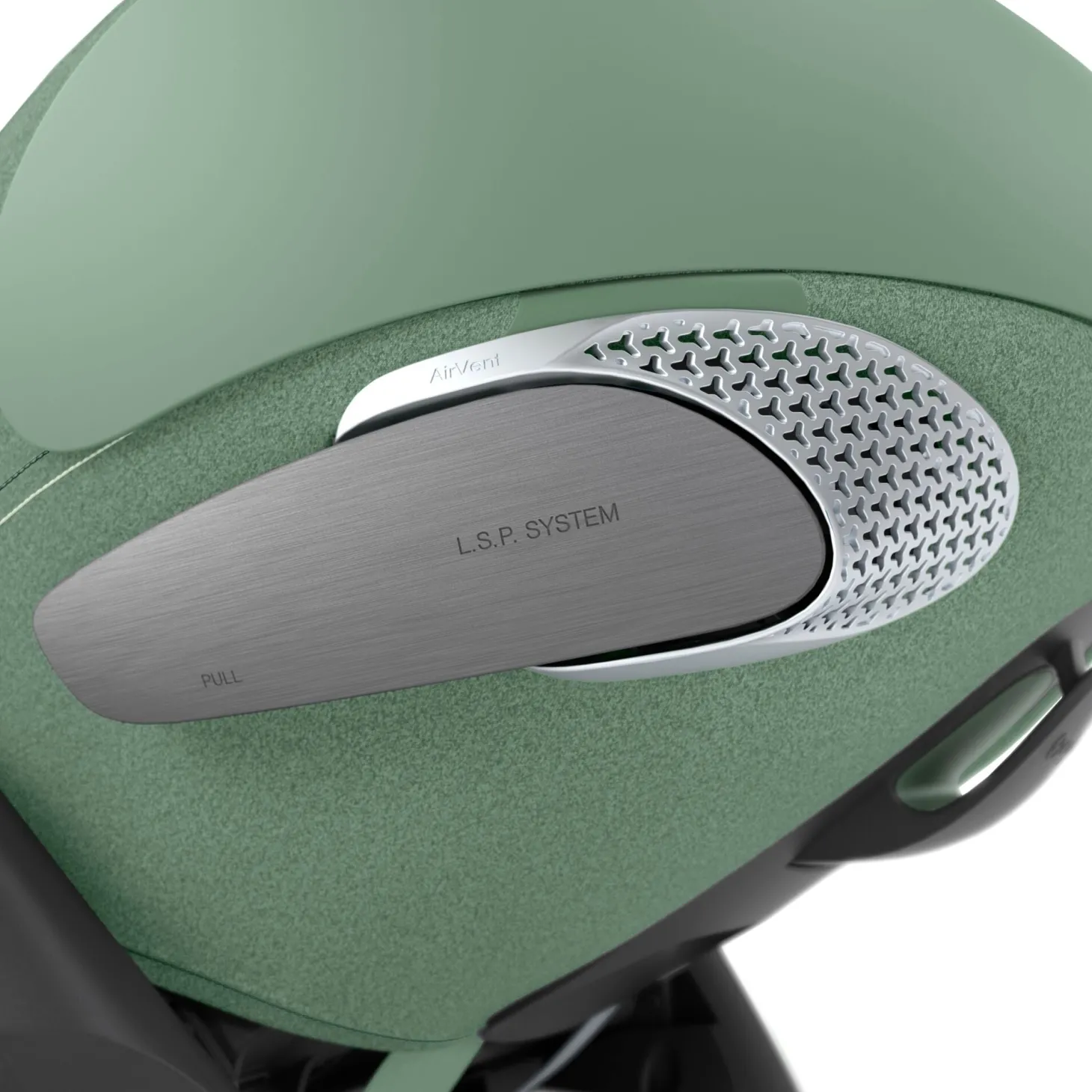 Cybex Coque Auto Cloud T i-Size Tissu Plus Leaf Green