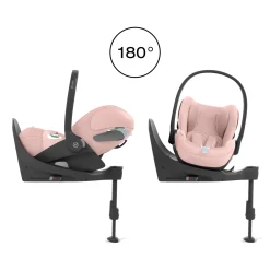 Cybex                    Coque Auto Cloud T i-Size Tissu Plus    Peach Pink