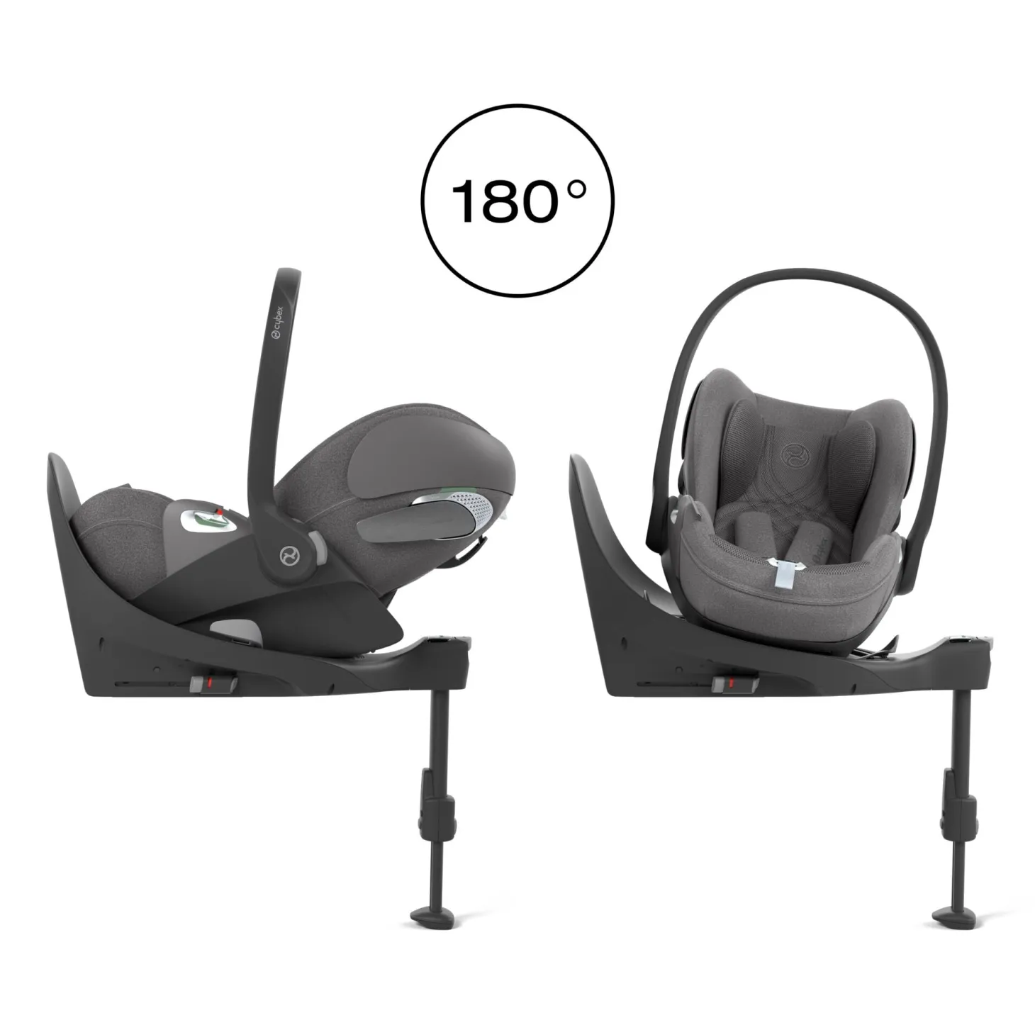 Cybex Coque Auto Cloud T i-Size Tissu Plus Mirage Grey