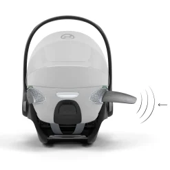 Cybex Coque Auto Cloud T i-Size Tissu Plus Platinum White