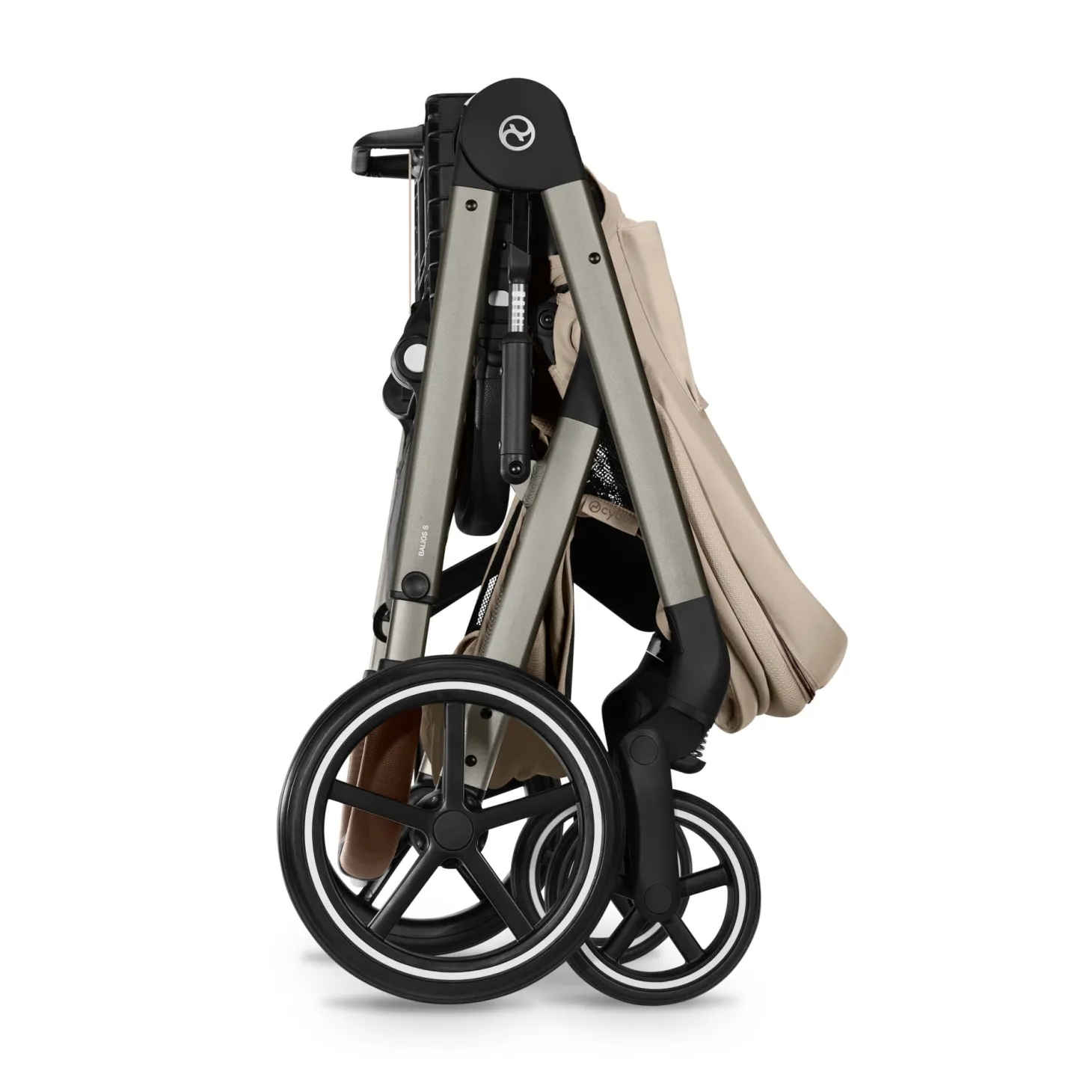Cybex Duo Poussette Balios S Lux + Nacelle Cot S Lux Châssis Taupe/Almond Beige