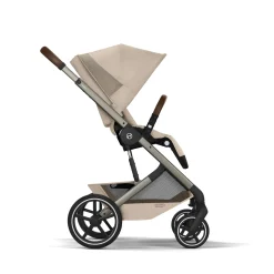 Cybex Duo Poussette Balios S Lux + Nacelle Cot S Lux Châssis Taupe/Almond Beige
