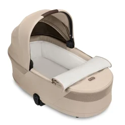 Cybex Duo Poussette Balios S Lux + Nacelle Cot S Lux Châssis Taupe/Almond Beige