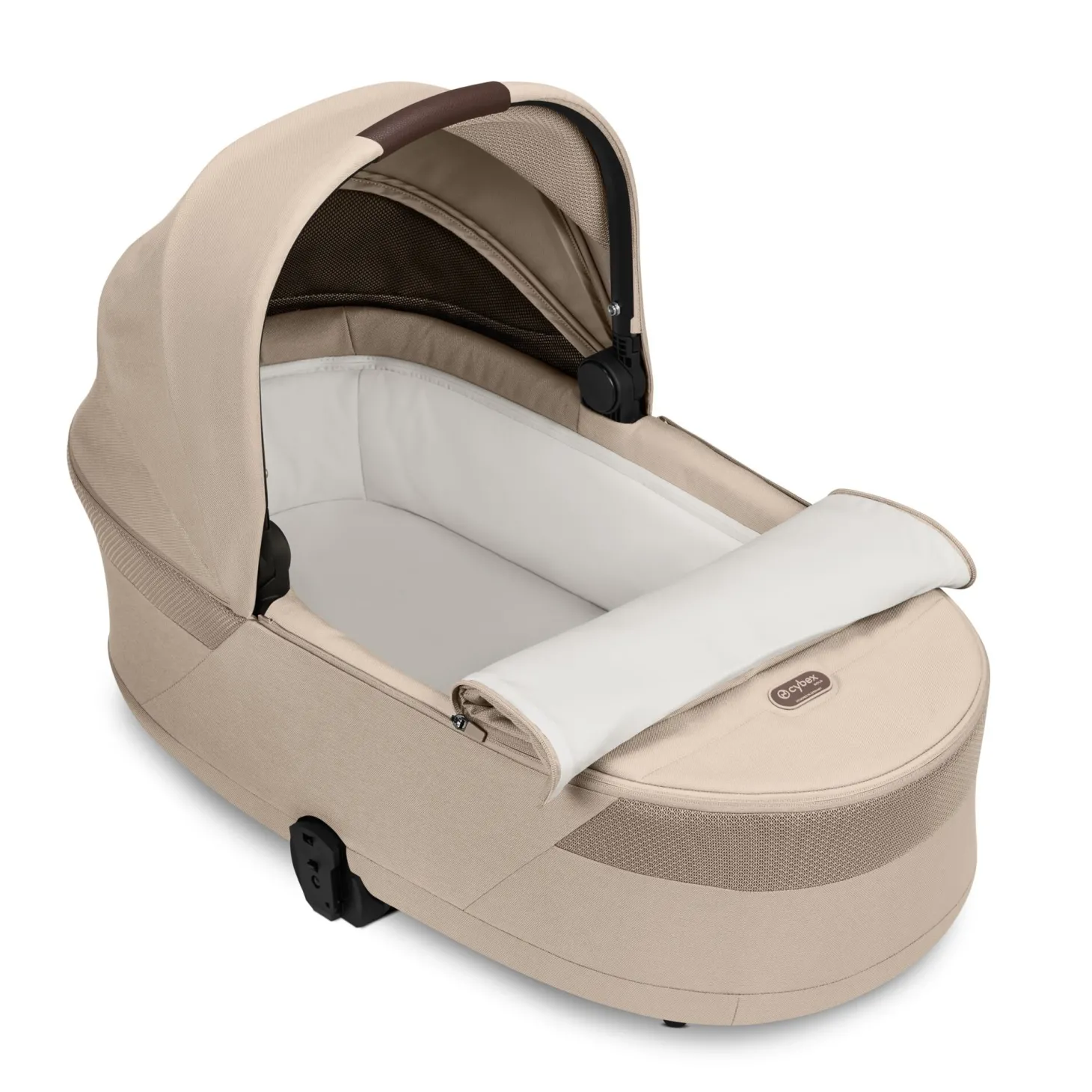Cybex Duo Poussette Balios S Lux + Nacelle Cot S Lux Châssis Taupe/Almond Beige