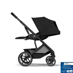 Cybex Duo Poussette Balios S Lux + Nacelle Cot S Lux Châssis Noir/Moon Black