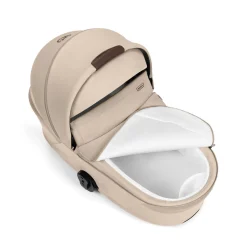Cybex Duo Poussette Balios S Lux + Nacelle Pliable Châssis Taupe/Almond Beige
