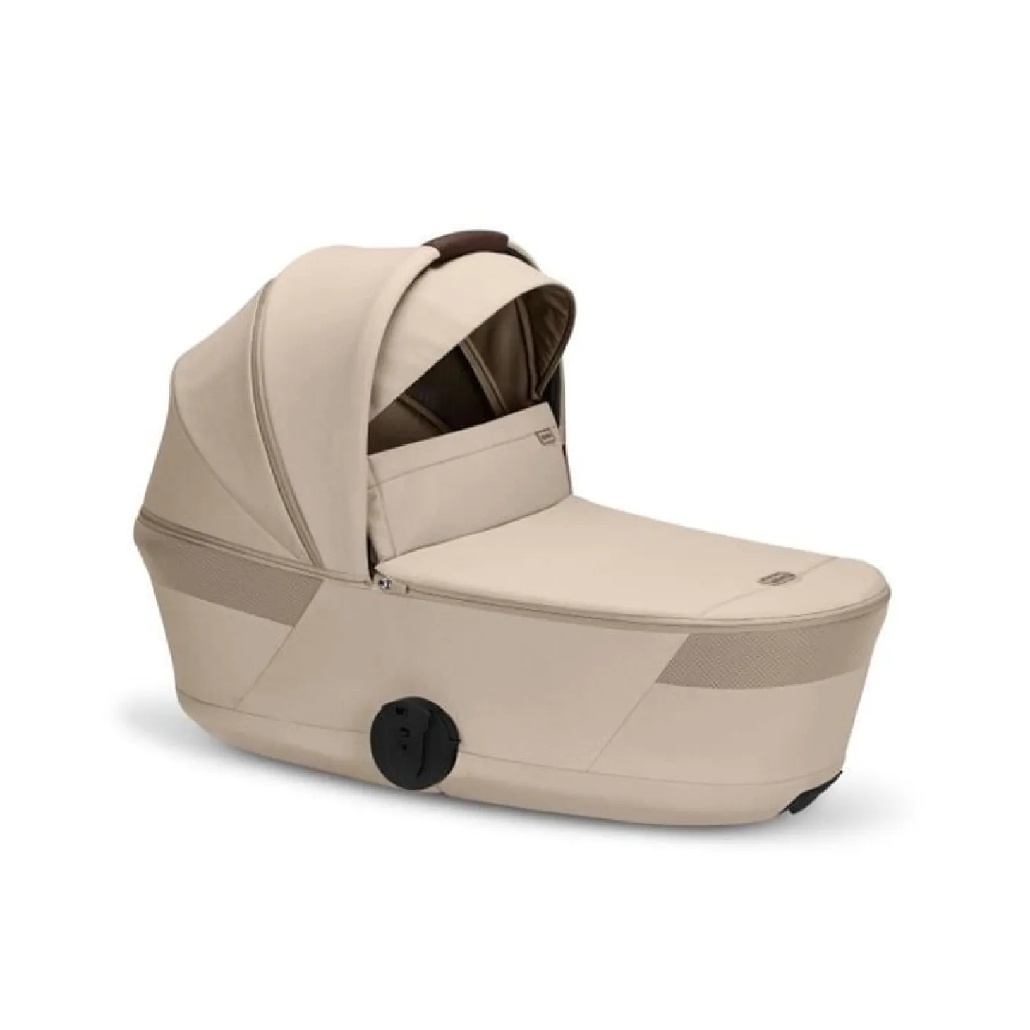 Cybex Duo Poussette Balios S Lux + Nacelle Pliable Châssis Taupe/Almond Beige