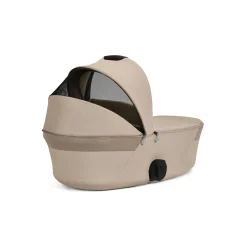 Cybex Duo poussette Talos S Lux + Nacelle pliable Châssis Taupe/Almond Beige