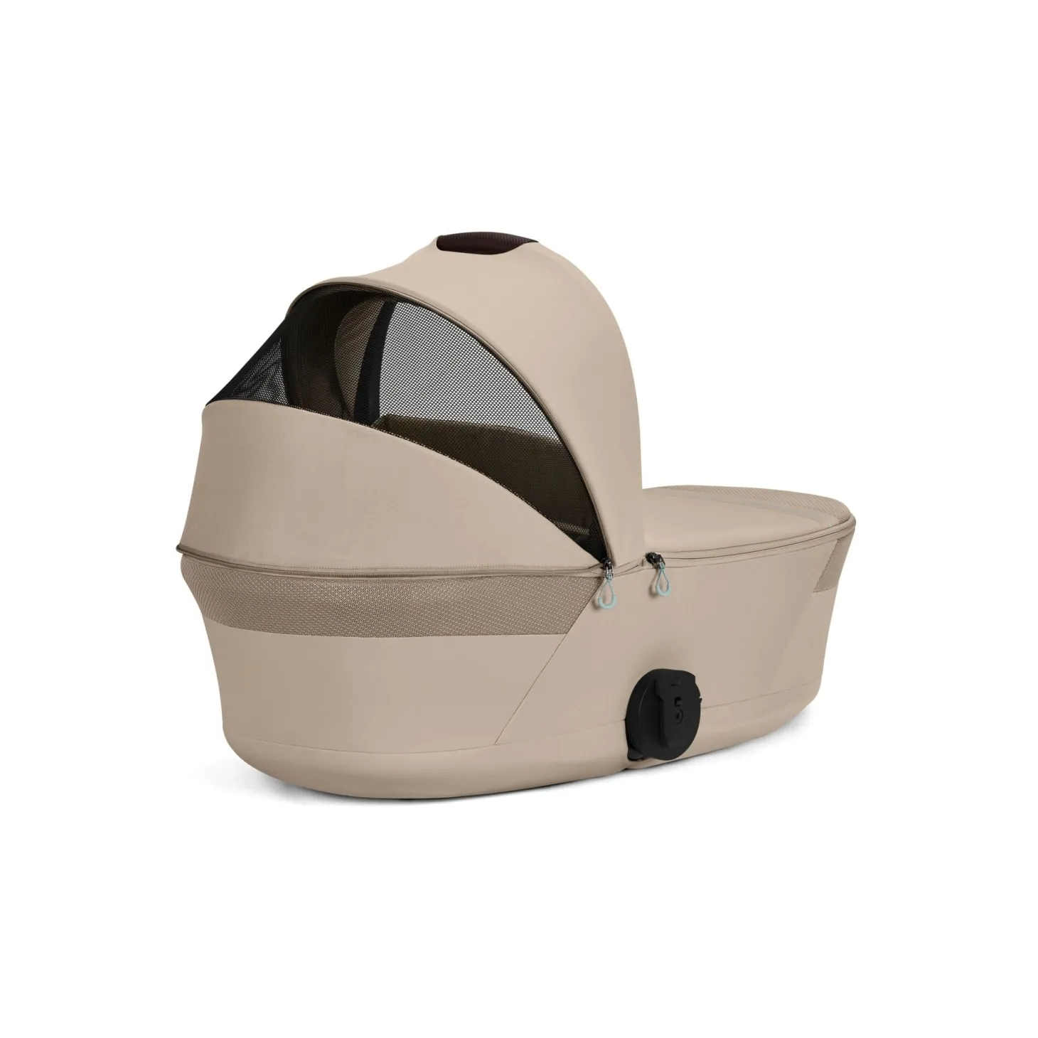 Cybex Duo poussette Talos S Lux + Nacelle pliable Châssis Taupe/Almond Beige