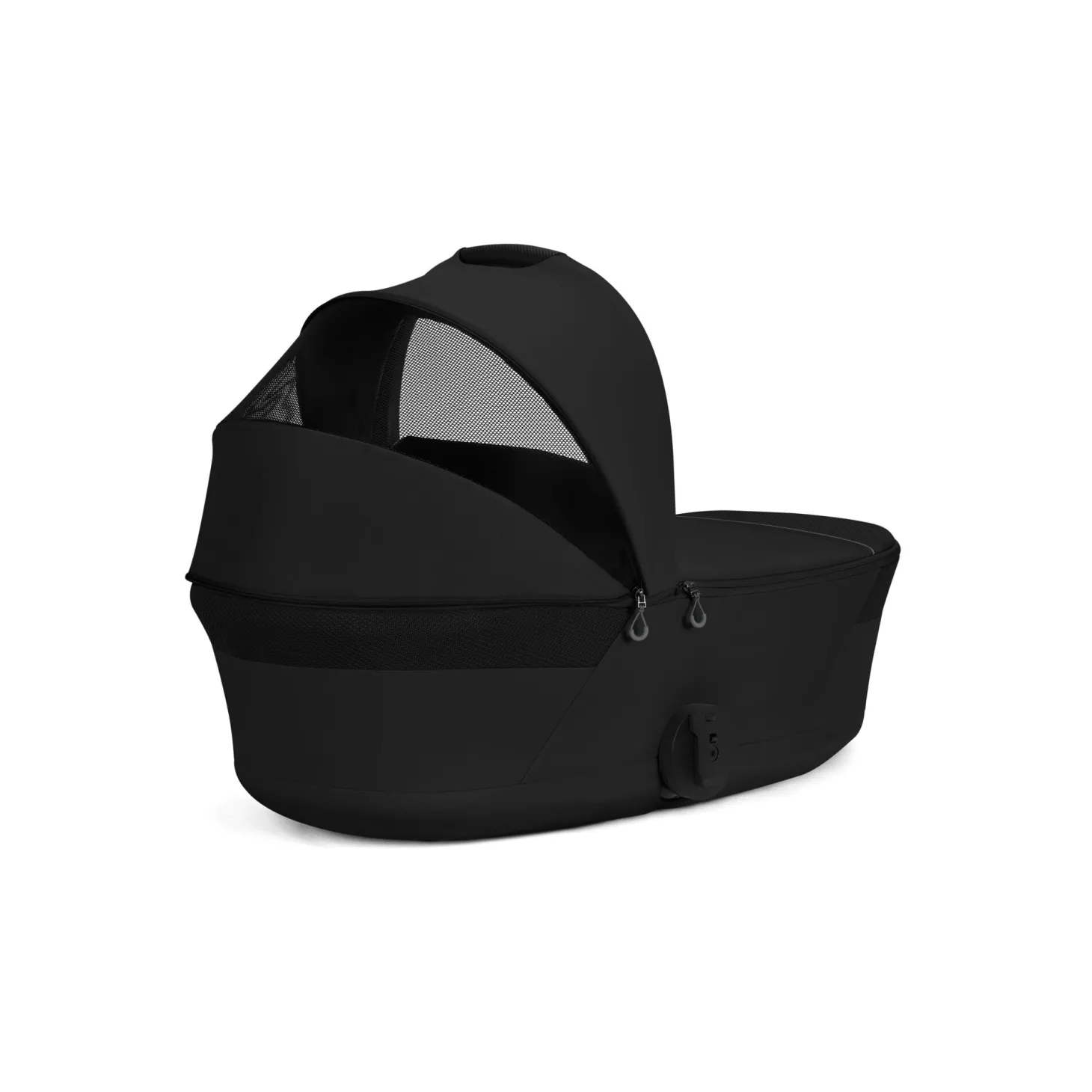 Cybex Duo poussette Talos S Lux + Nacelle pliable Châssis Noir/Moon Black