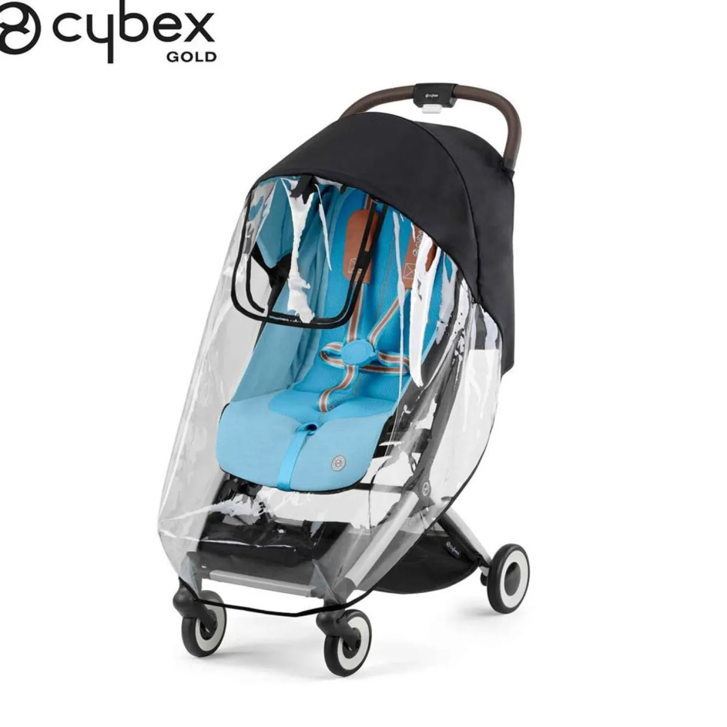 Cybex Habillage de Pluie poussette Orfeo Transparent