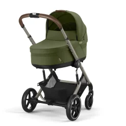 Cybex                    Nacelle Cot S Lux    Moss Green