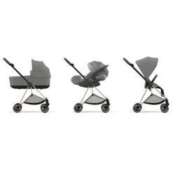 Cybex Nacelle Luxe pour Poussette Mios 3 Mirage Grey