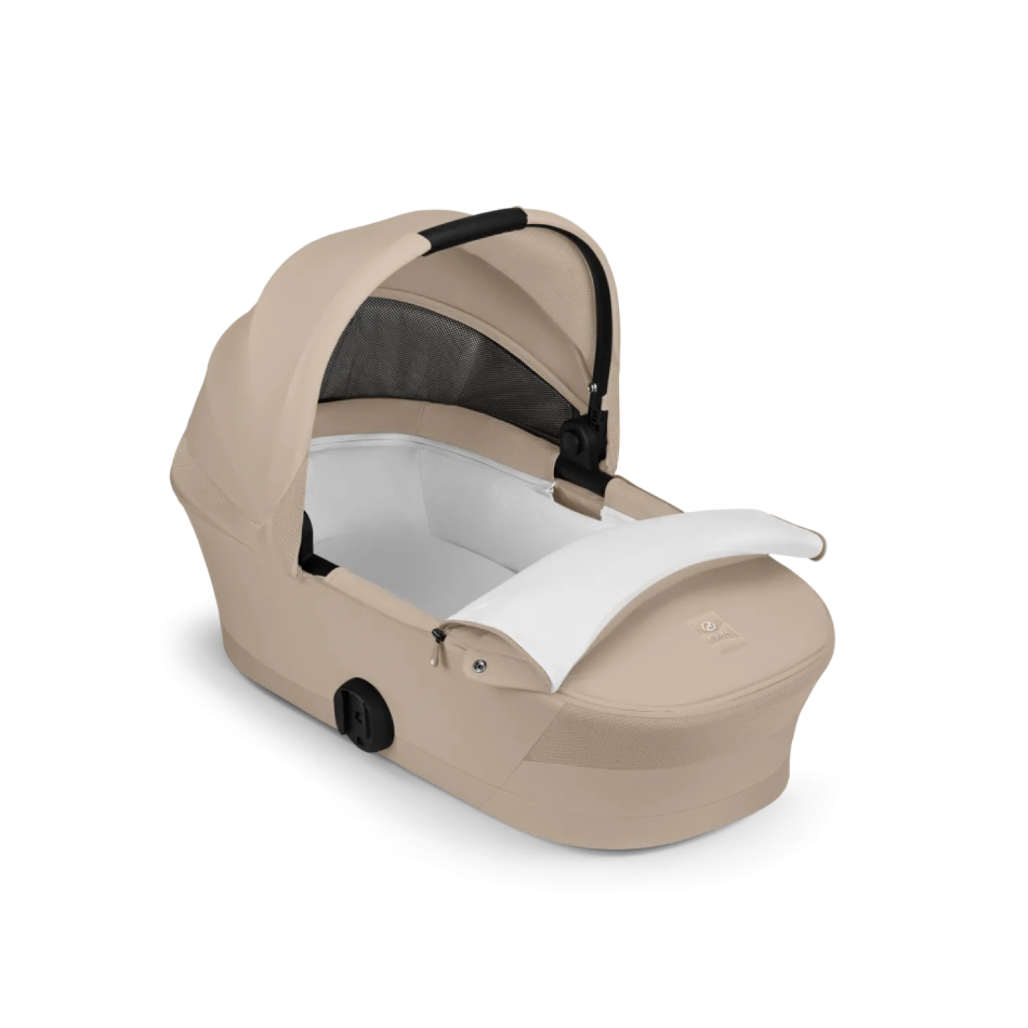 Cybex Nacelle Melio Carbon Almond Beige