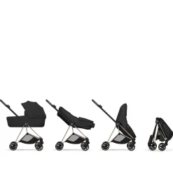 Cybex                    Nacelle pliable luxe Mios / Coya     Cozy Beige