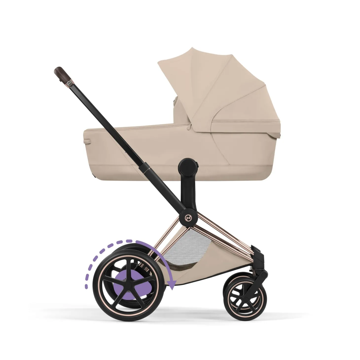 Cybex Nacelle pliable luxe Priam Cozy Beige