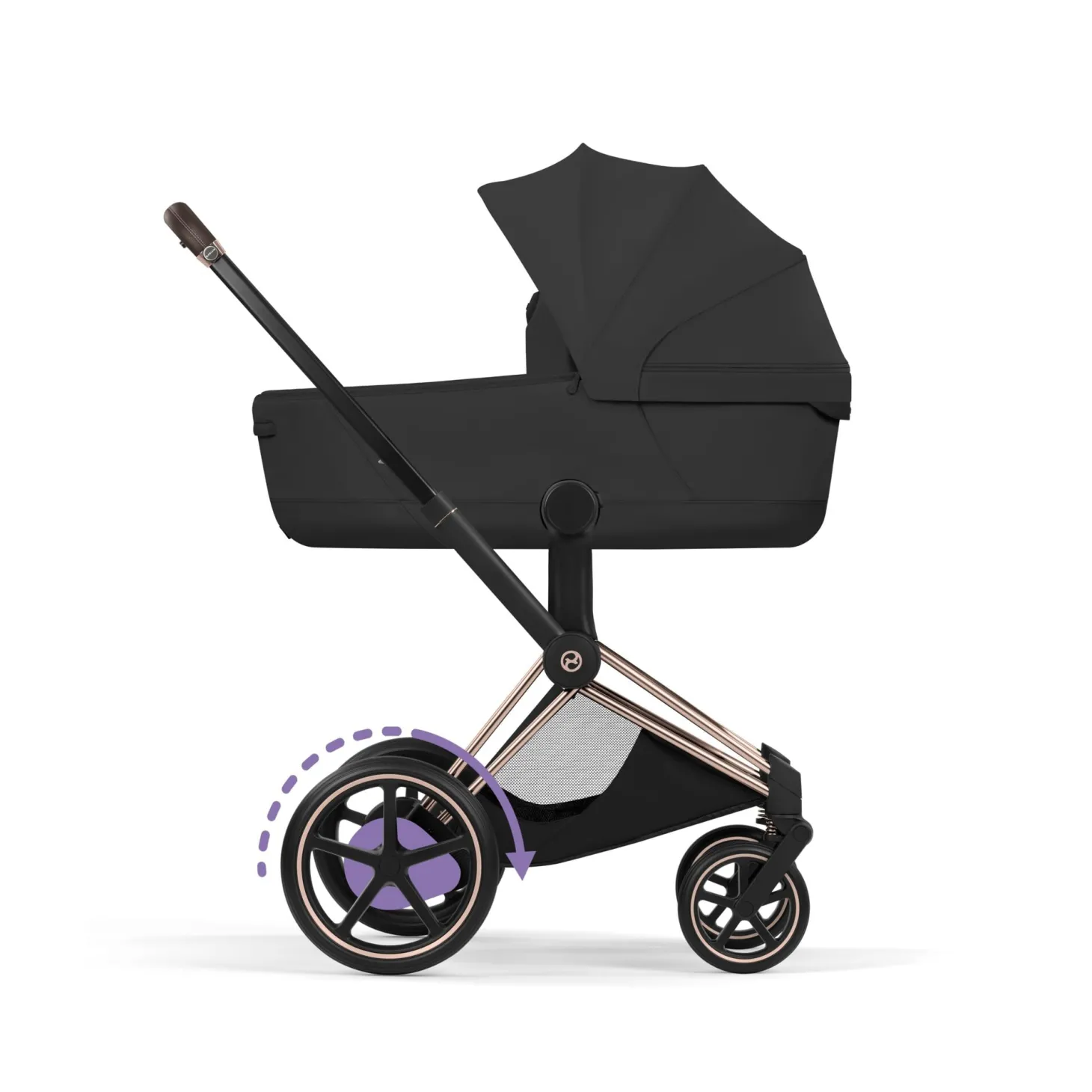 Cybex Nacelle pliable luxe Priam Sepia Black