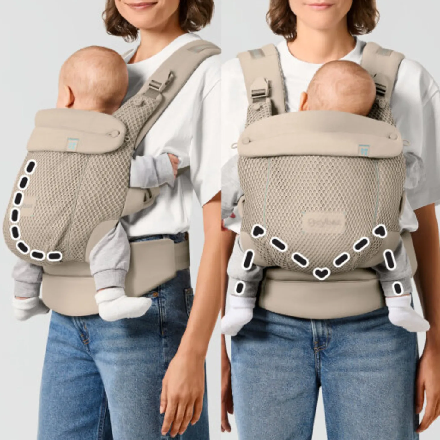 Cybex Porte-bébé Amya Chocolate Brown