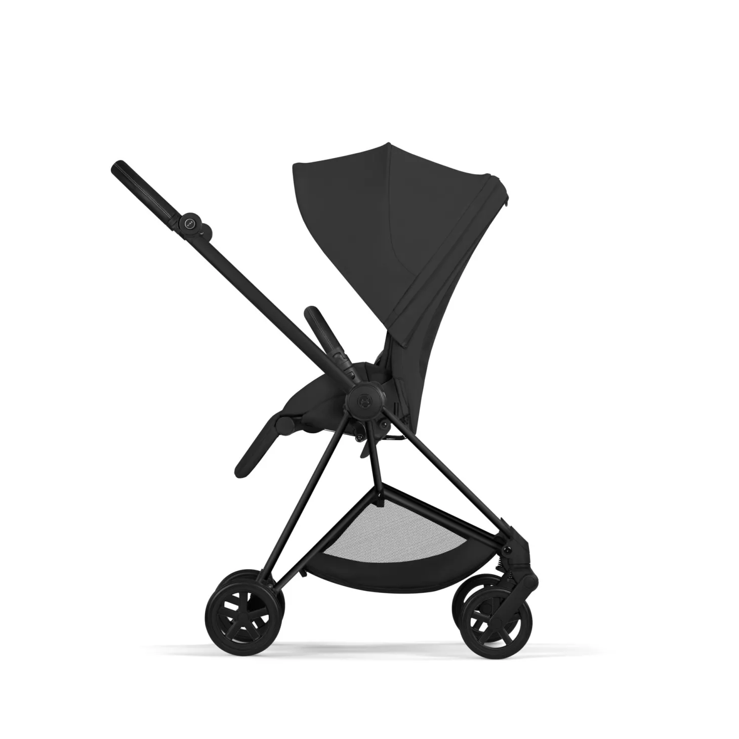Cybex Poussette citadine avec nacelle pliable Duo Mios Châssis Matt Black / Sepia Black
