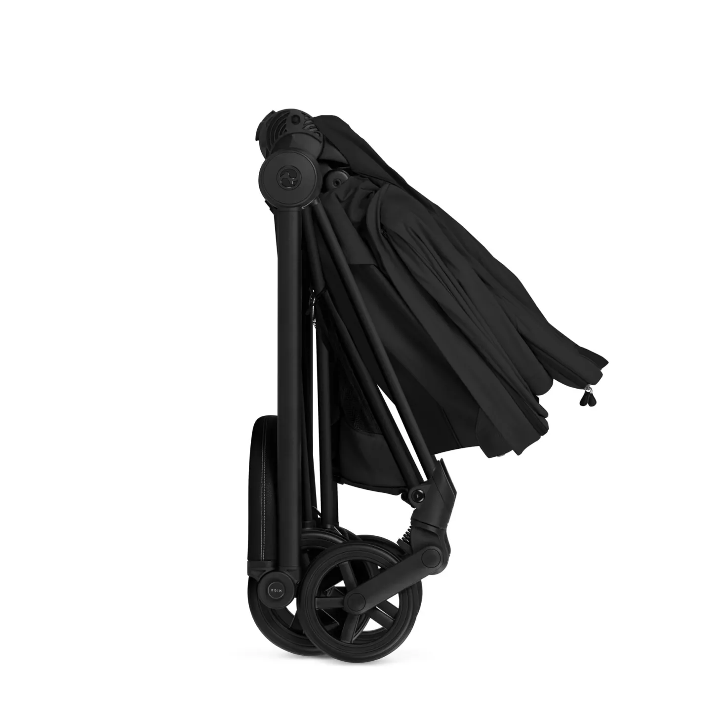 Cybex Poussette citadine avec nacelle pliable Duo Mios Châssis Matt Black / Sepia Black