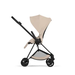 Cybex Poussette citadine avec nacelle pliable Duo Mios Châssis Matt Black / Cozy Beige