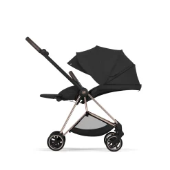 Cybex                    Poussette citadine avec nacelle pliable Duo Mios     Châssis Rose Gold / Sepia Black
