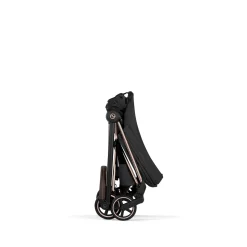 Cybex Poussette citadine avec nacelle pliable Duo Mios Châssis Rose Gold / Sepia Black