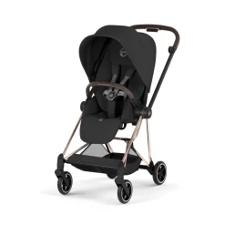 Cybex Poussette citadine avec nacelle pliable Duo Mios Châssis Rose Gold / Sepia Black