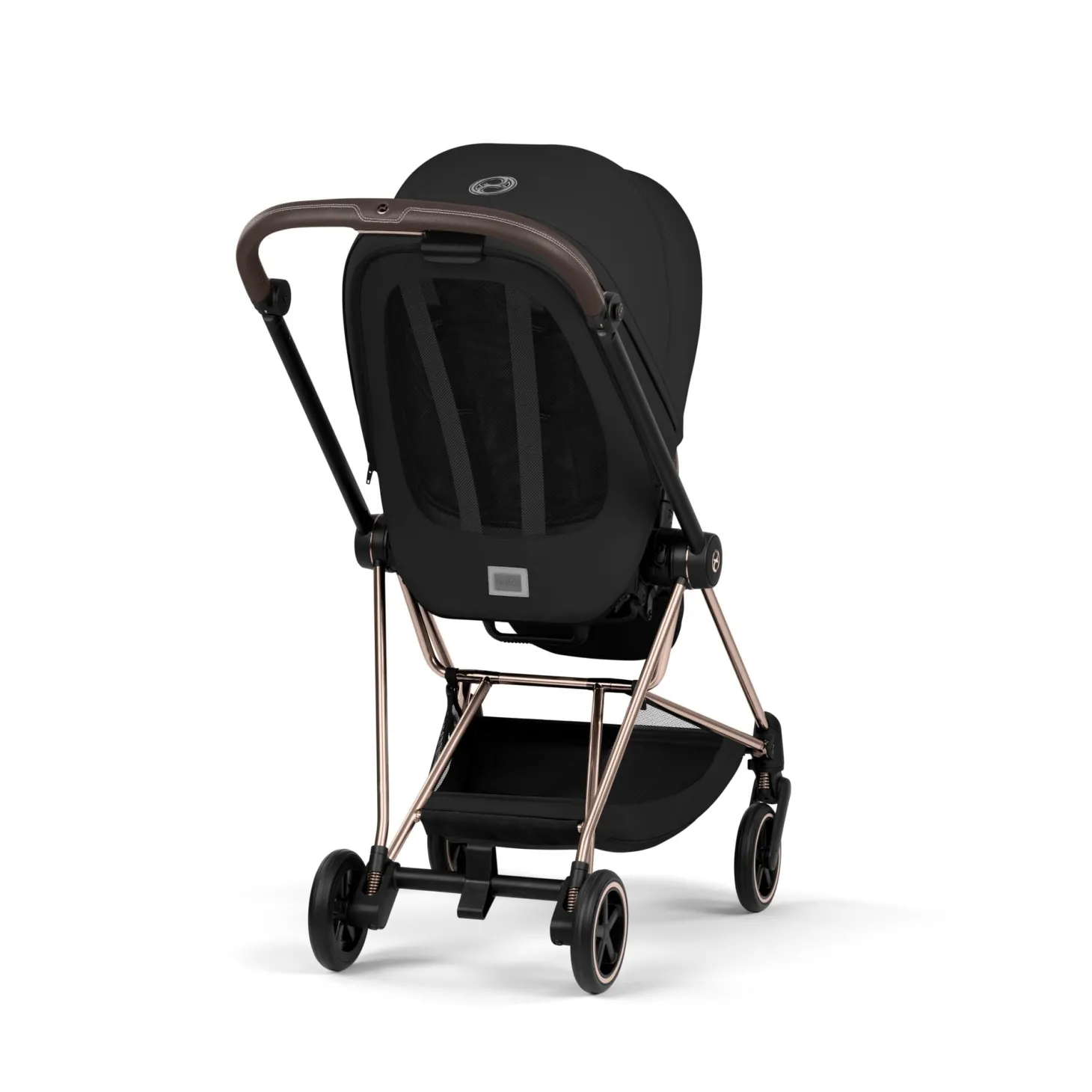Cybex Poussette citadine avec nacelle pliable Duo Mios Châssis Rose Gold / Sepia Black