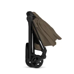 Cybex Poussette citadine avec nacelle pliable Duo Mios Châssis Matt Black / Coconut Brown