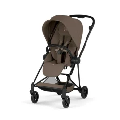 Cybex Poussette citadine avec nacelle pliable Duo Mios Châssis Matt Black / Coconut Brown