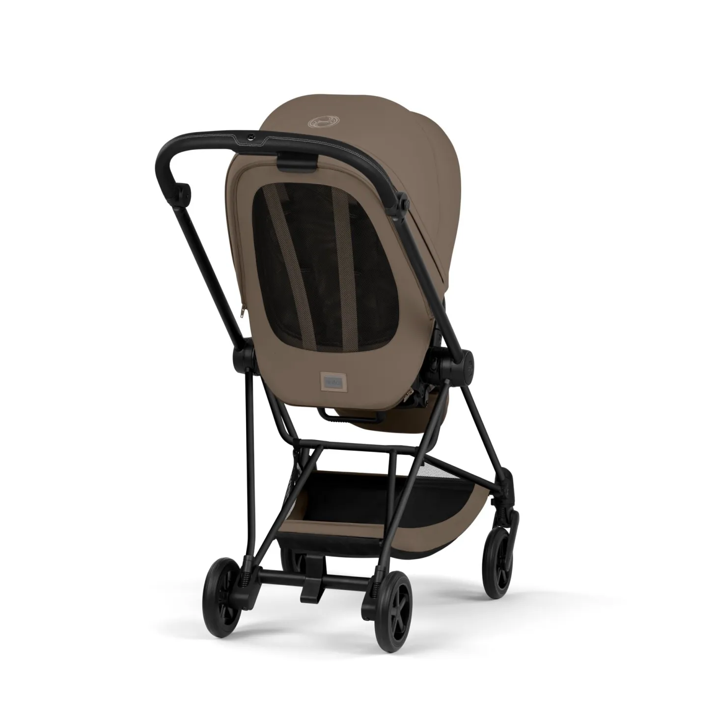 Cybex Poussette citadine avec nacelle pliable Duo Mios Châssis Matt Black / Coconut Brown