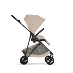 Cybex Poussette Citadine Ultra Légère Melio Carbon Almond Beige