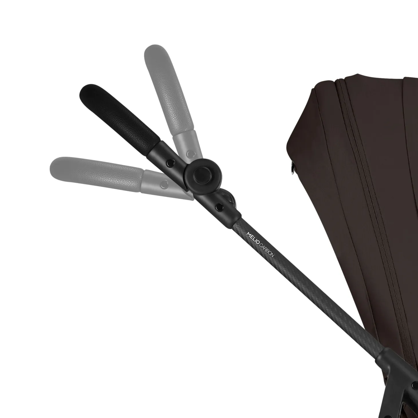 Cybex Poussette Citadine Ultra Légère Melio Carbon Chocolate Brown