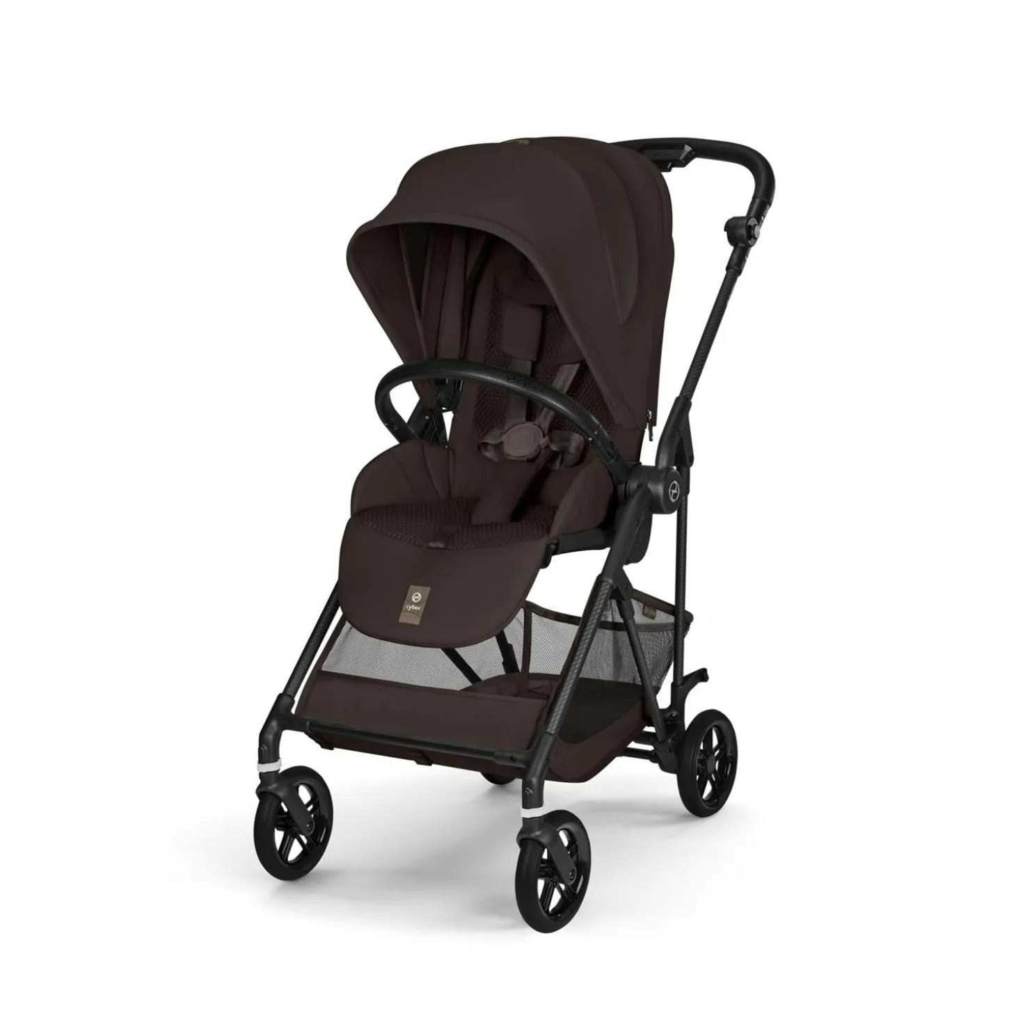 Cybex Poussette Citadine Ultra Légère Melio Carbon Chocolate Brown