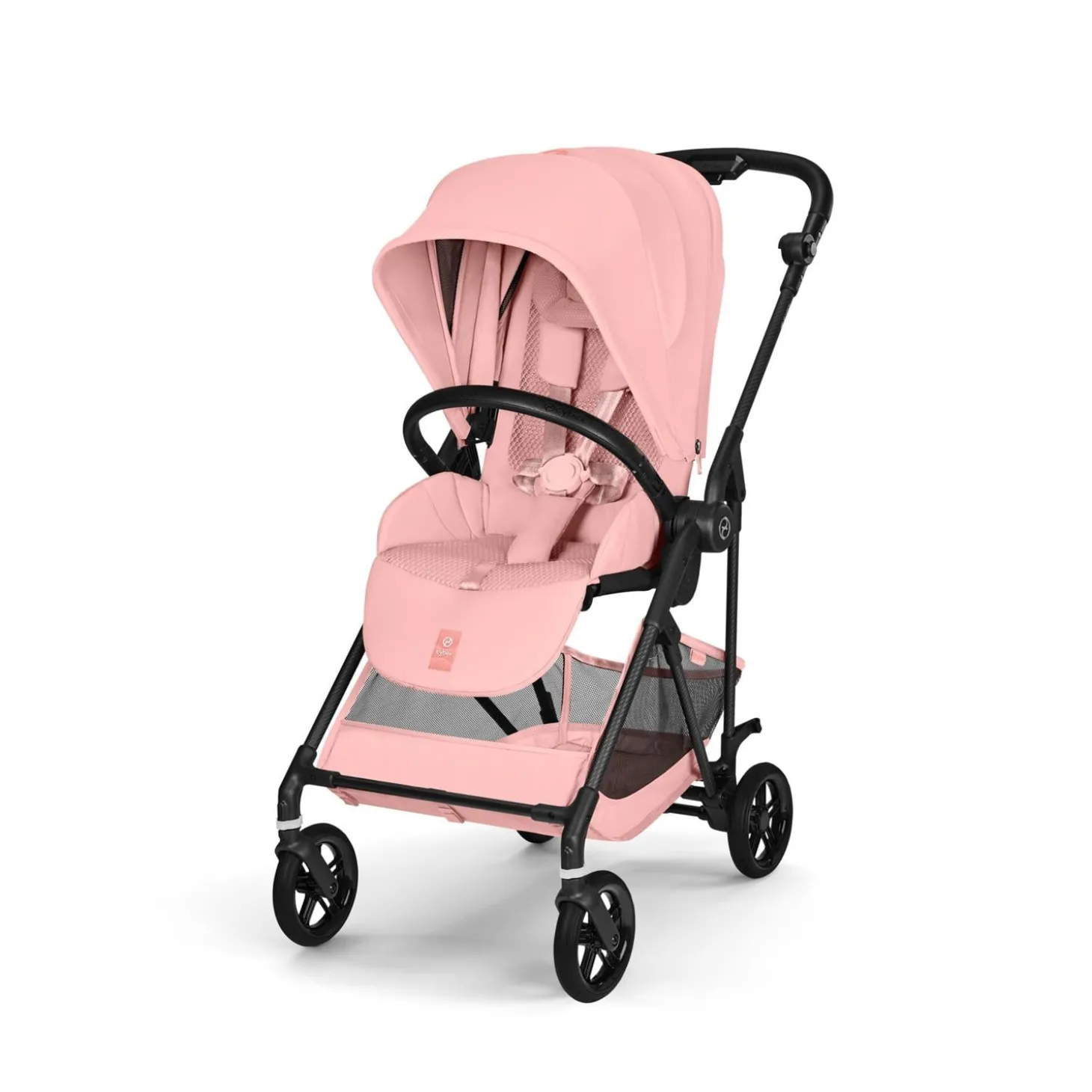 Cybex Poussette Citadine Ultra Légère Melio Carbon Candy Pink