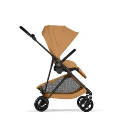 Cybex                    Poussette Citadine Ultra Légère Melio Carbon     Cinnamon Yellow