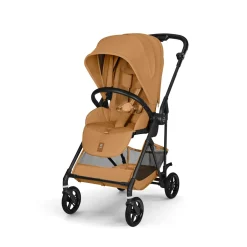 Cybex                    Poussette Citadine Ultra Légère Melio Carbon     Cinnamon Yellow