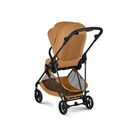 Cybex                    Poussette Citadine Ultra Légère Melio Carbon     Cinnamon Yellow