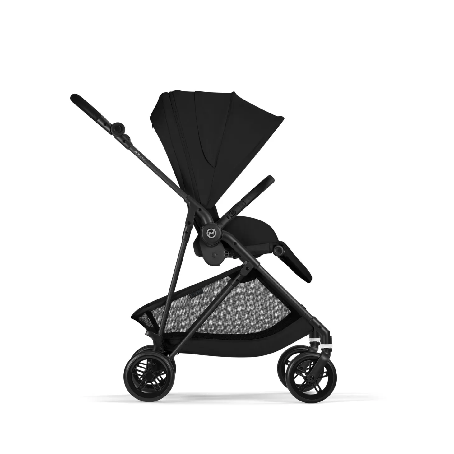 Cybex Poussette Citadine Ultra Légère Melio Carbon Magic Black