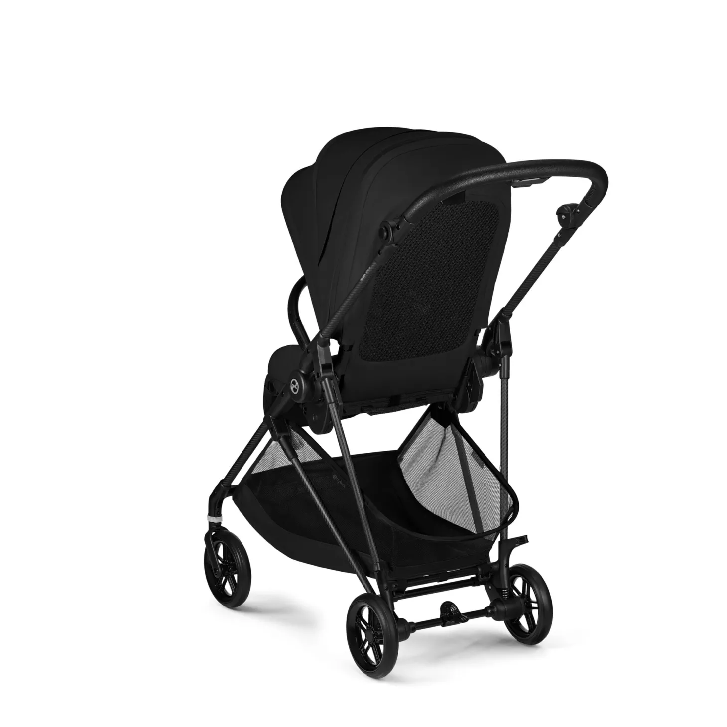 Cybex Poussette Citadine Ultra Légère Melio Carbon Magic Black
