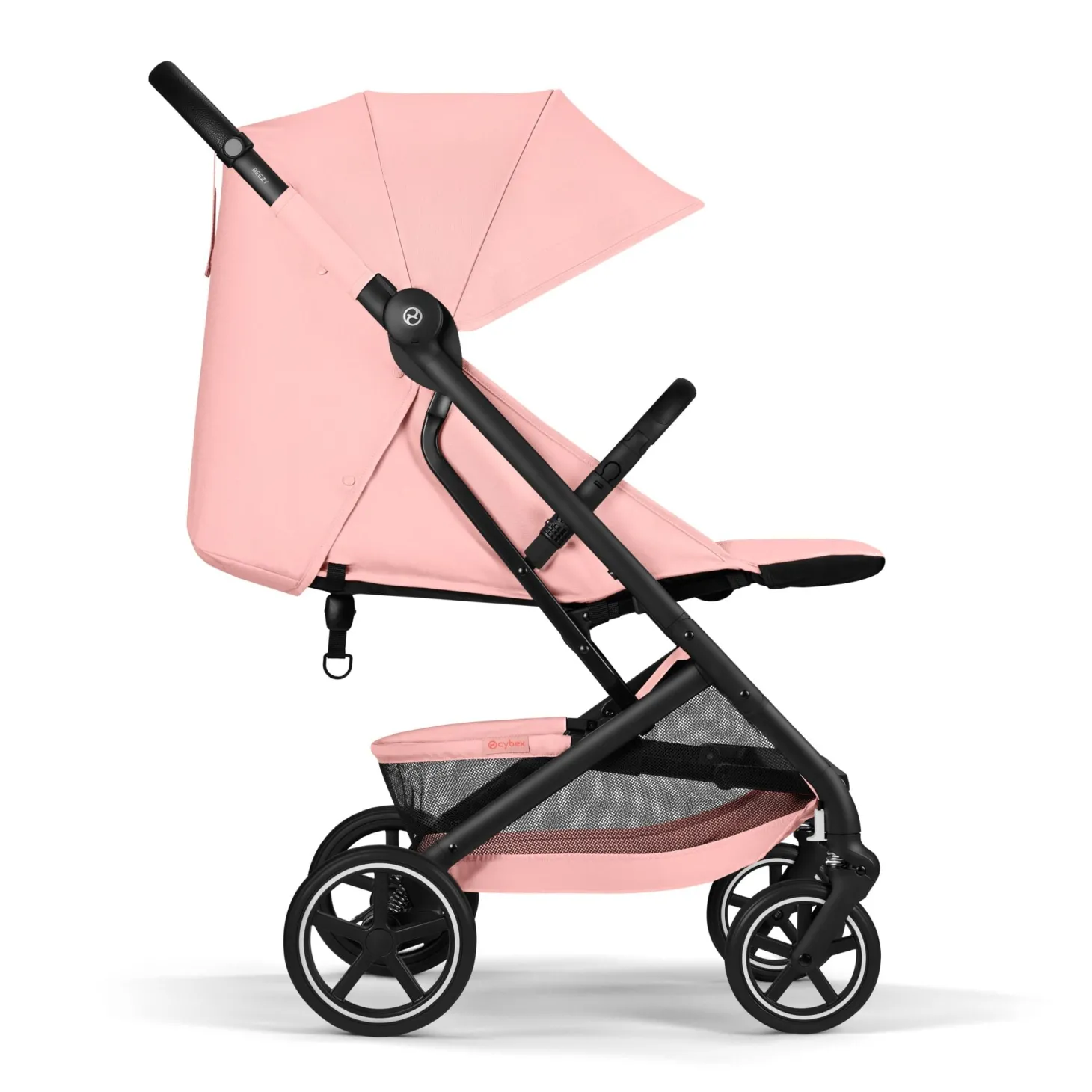 Cybex Poussette Compacte et Citadine Beezy Châssis Noir - Candy Pink