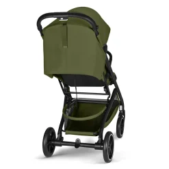 Cybex Poussette Compacte et Citadine Beezy Châssis Noir - Moss Green
