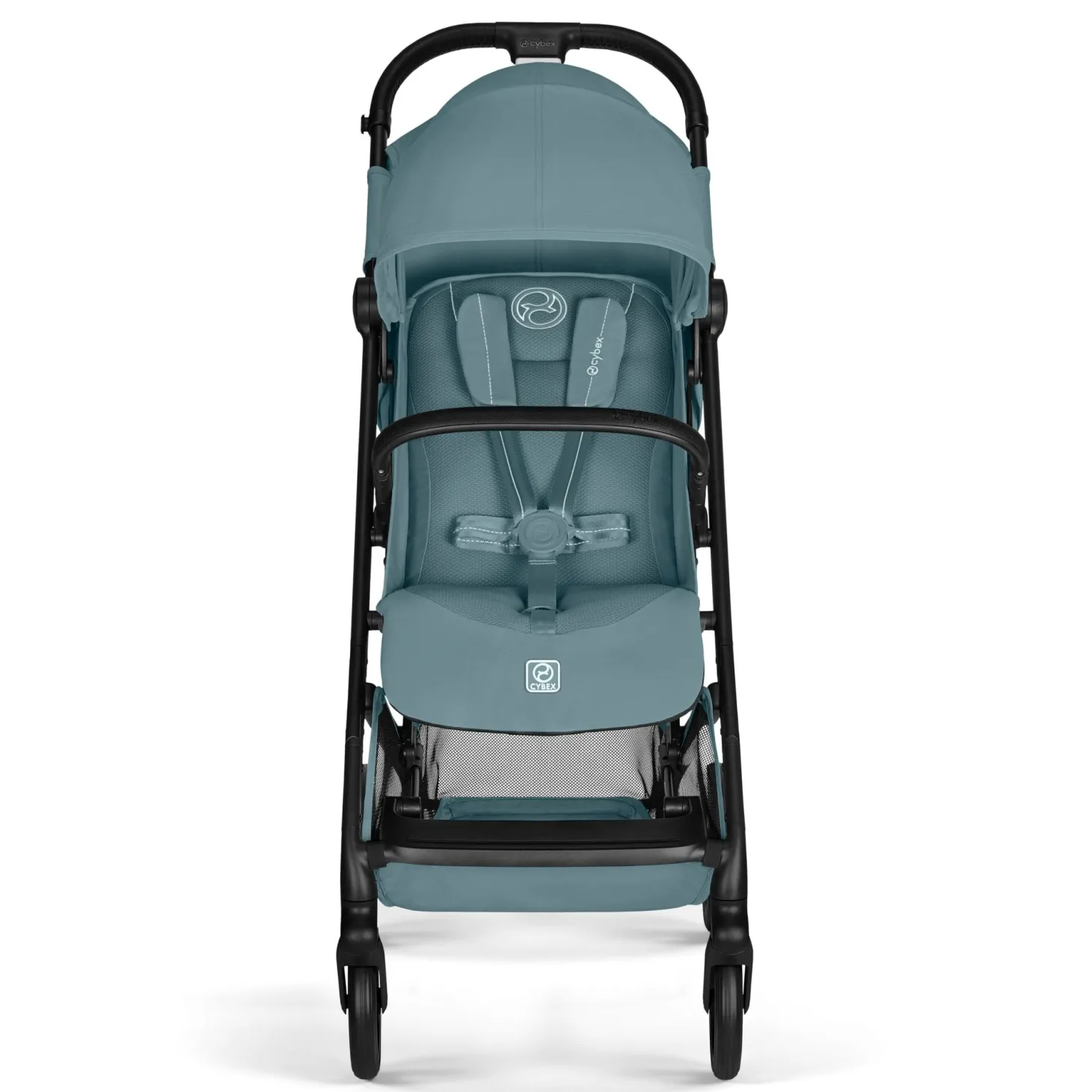 Cybex Poussette Compacte et Citadine Beezy Châssis Noir - Stormy Blue