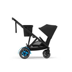 Cybex                    Poussette E-Gazelle    Chassis Black / Siège Moon Black