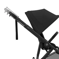 Cybex Poussette E-Gazelle Chassis Black / Siège Moon Black