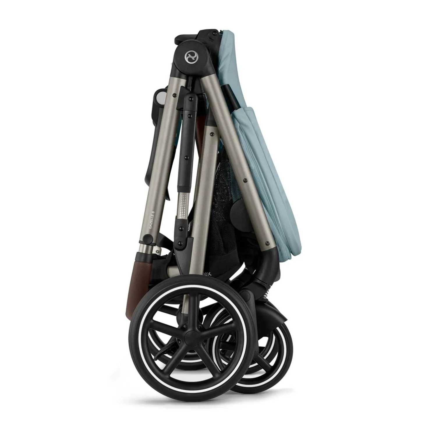 Cybex Poussette Gazelle S Silver - Stormy Blue