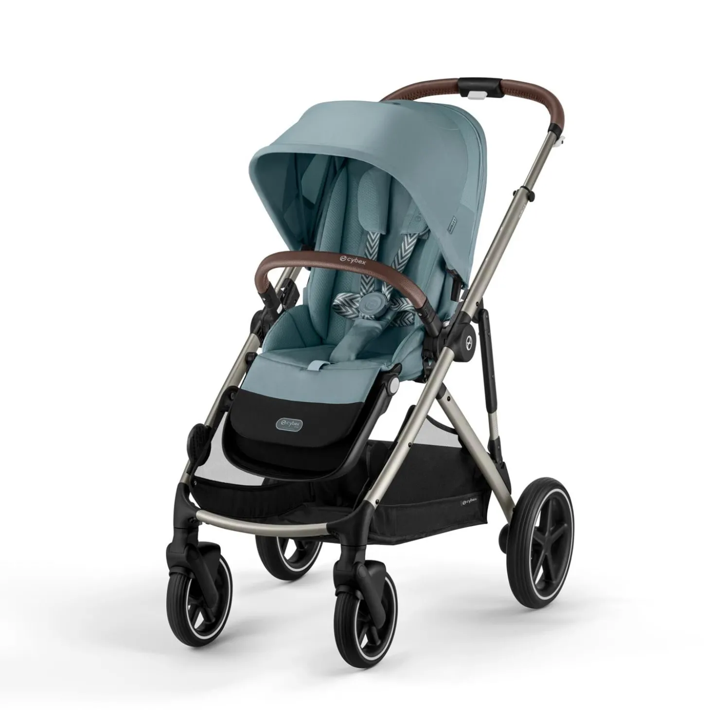 Cybex Poussette Gazelle S Silver - Stormy Blue