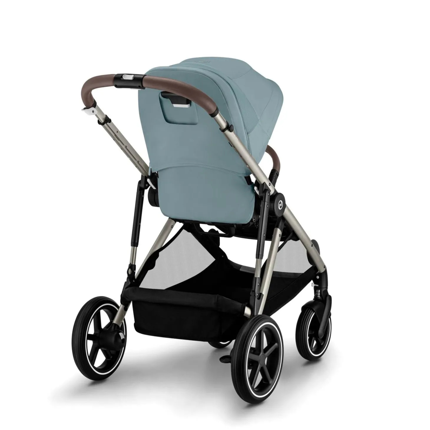 Cybex Poussette Gazelle S Silver - Stormy Blue