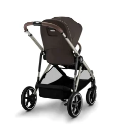 Cybex Poussette Gazelle S Silver - Chocolate